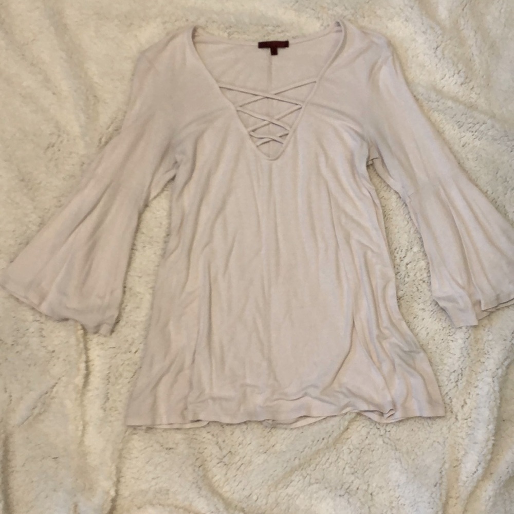 Light pink top